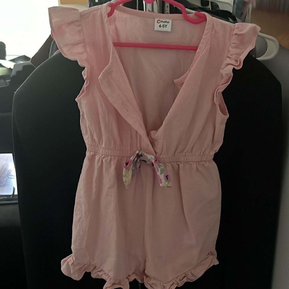 Cute pink romper
